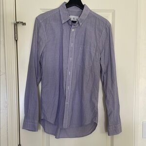 Men's Purple Checkered Shirt